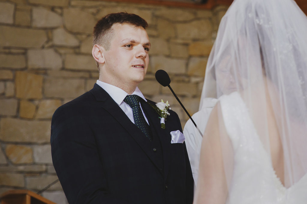 Wesele w Bartniku Sądeckim Gospodarstwo Pasieczne, Ślub w Jamnej